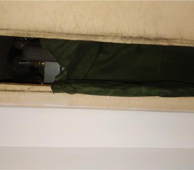 清洗前出風(fēng)口帆布