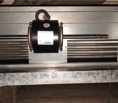 回風(fēng)箱，電機(jī)，翅片，清洗后