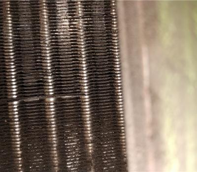 出風(fēng)口清洗前表冷器