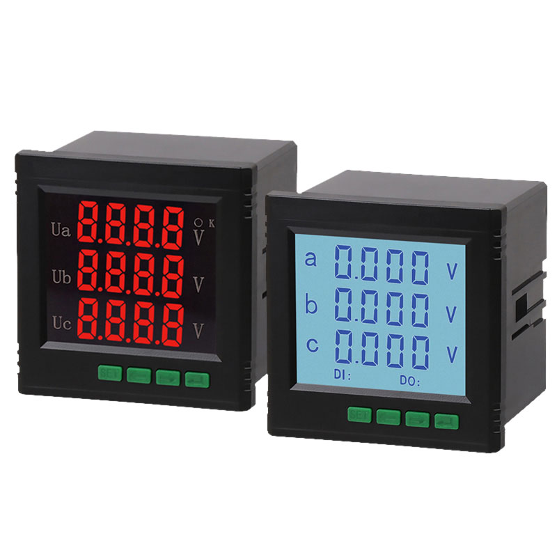 智能三相電壓表